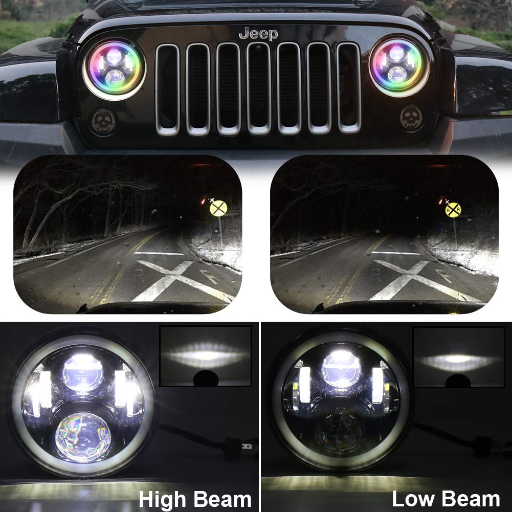 HONGCHANG-Jeep Led Lights 2019 Jeep Wrangler Headlights Factory